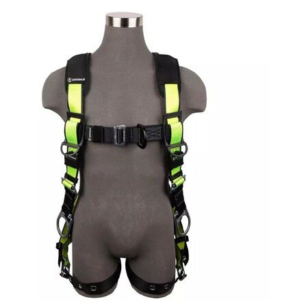 Safewaze PRO Full Body Harness: 3D, MB Chest, FD, TB Legs PROFULL